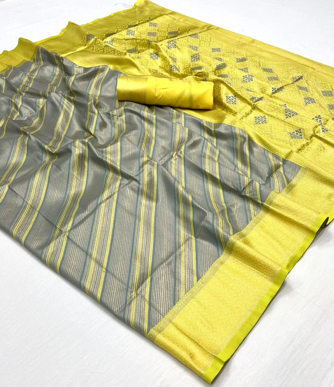 Rajbeer Kalamari Handloom Weaving Silk Wholesale Fancy Sarees Catalog — Wholesale Sarees, MPA wholesale from Surat — view 6